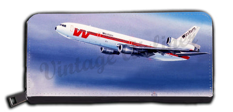 Western Airlines DC10 by Rick Broome Wallet