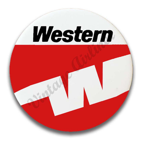 Western Airlines Last Logo Magnets