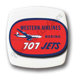 Western Airlines Vintage 707 Magnets