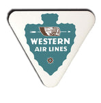 Western Airlines Vintage 1940's Magnets