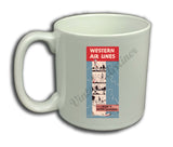 Western Airlines Skyway To Western Playgrounds Coffee Mug