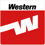 Western Last Logo Square Coaster