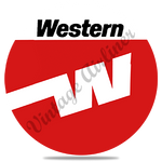 Western Last Logo Round Coaster