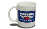 Western Airlines 1950's Logo  Coffee Mug