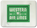 Western Airlines Cutting Board