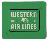 Western Airlines Vintage Mousepad