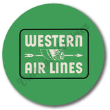 Western Airlines Vintage Magnets