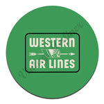 Western Airlines Vintage Mousepad