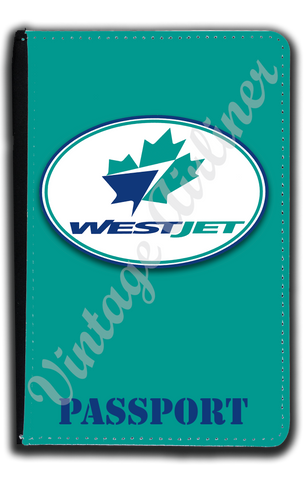 WestJet Airlines Logo Passport Case