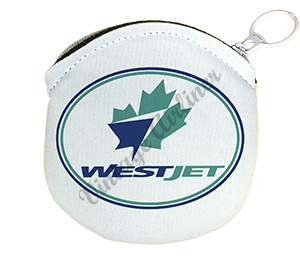 Westjet Logo Round Coin Purse