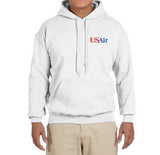 US Air Blue Logo (1989-1997) Hooded Sweatshirt