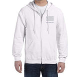 US Airways Zipped Hooded Sweatshirt