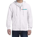 America West First Logo Zipped Hooded Sweatshirt