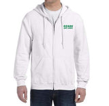 Ozark Airlines Logo Zipped Hooded Sweatshirt