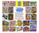 America Puzzle by White Mountain - (1,000 pieces)